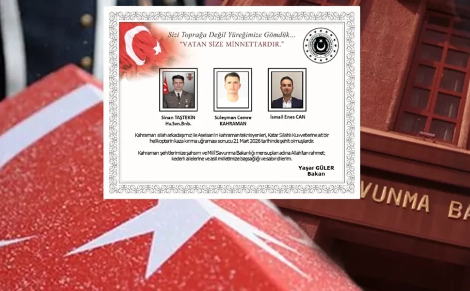 Katar’daki helikopter faciasında şehitlerin kimlikleri açıklandı