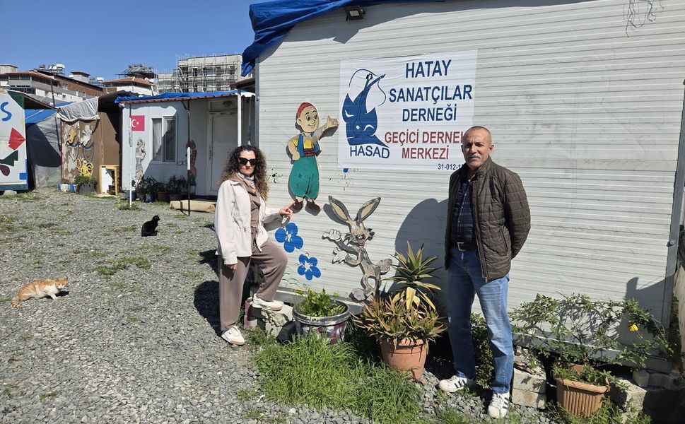 Hataylı sanatçıların hayali: Tiyatro atölyesi