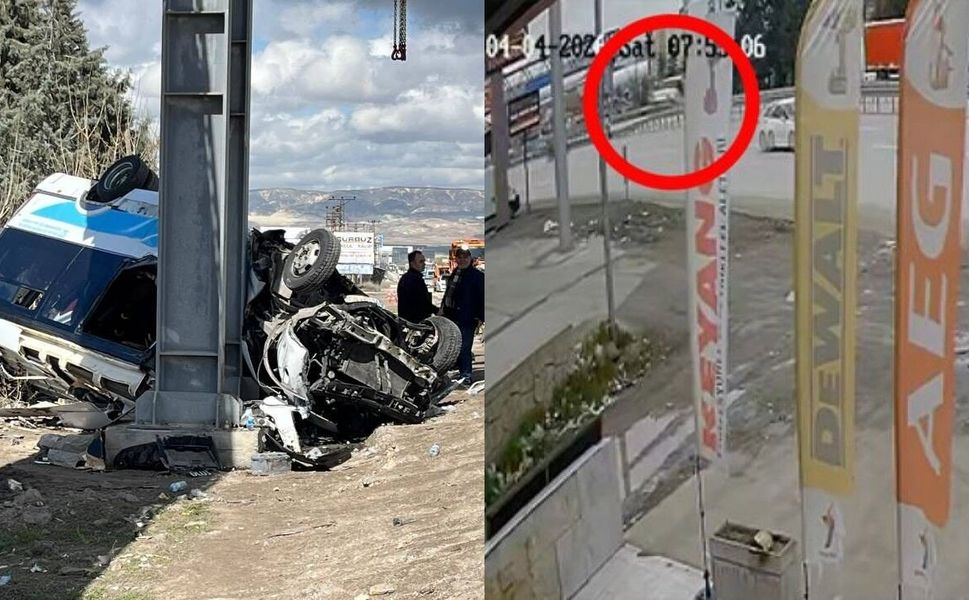 Ankara'da 5 kişinin can verdiği feci kaza kamerada! Olay anı görüntüleri ortaya çıktı