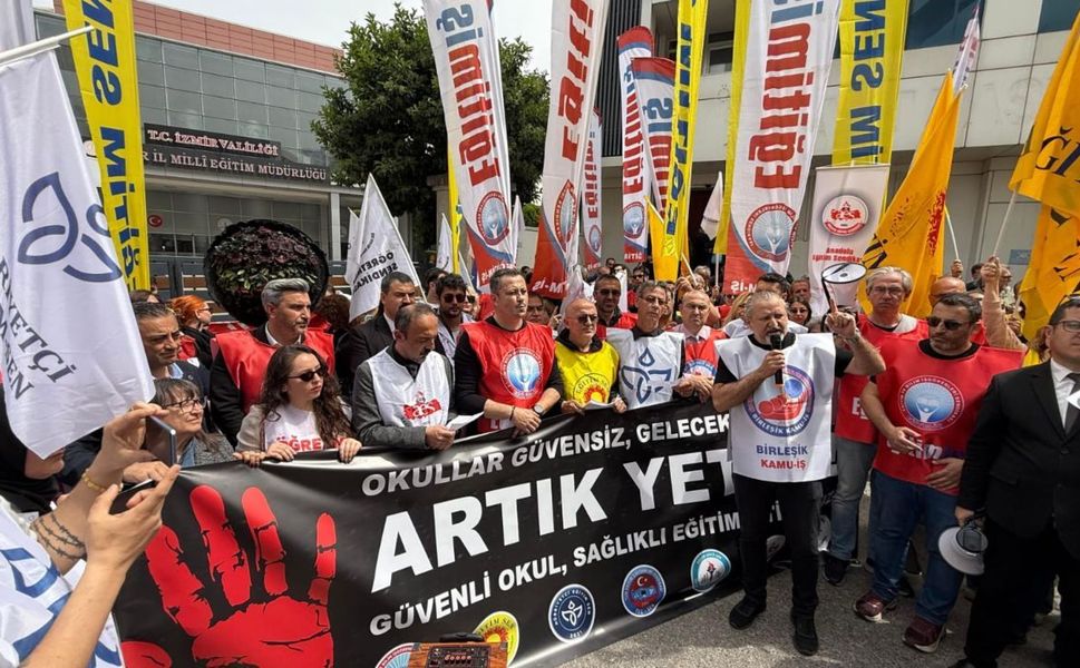 ‘Can kaygısıyla okula gidiyoruz’