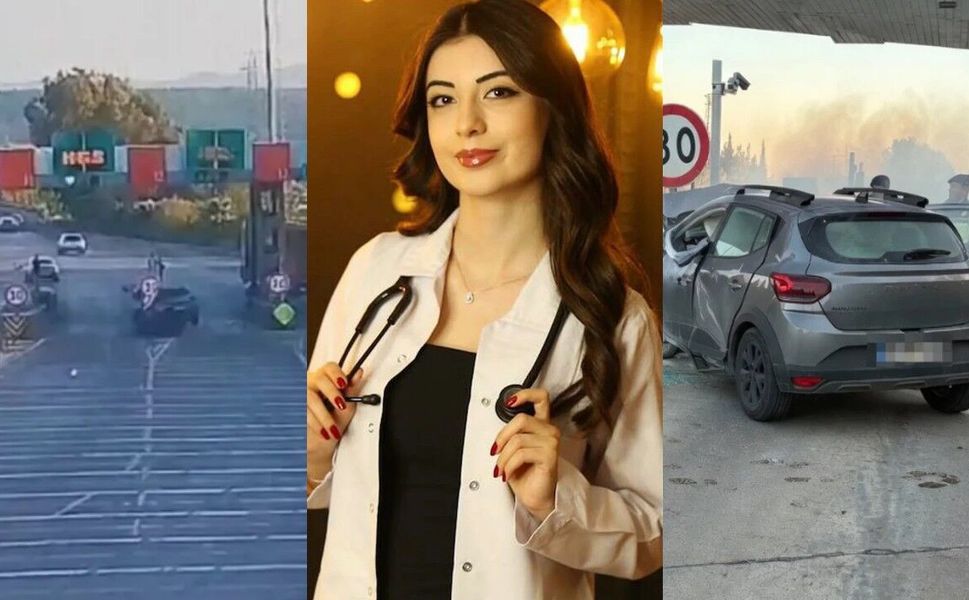 İzmir’de hayatını kaybeden genç doktor Beyza Nur Pürmüs’ün kaza anı görüntüleri ortaya çıktı