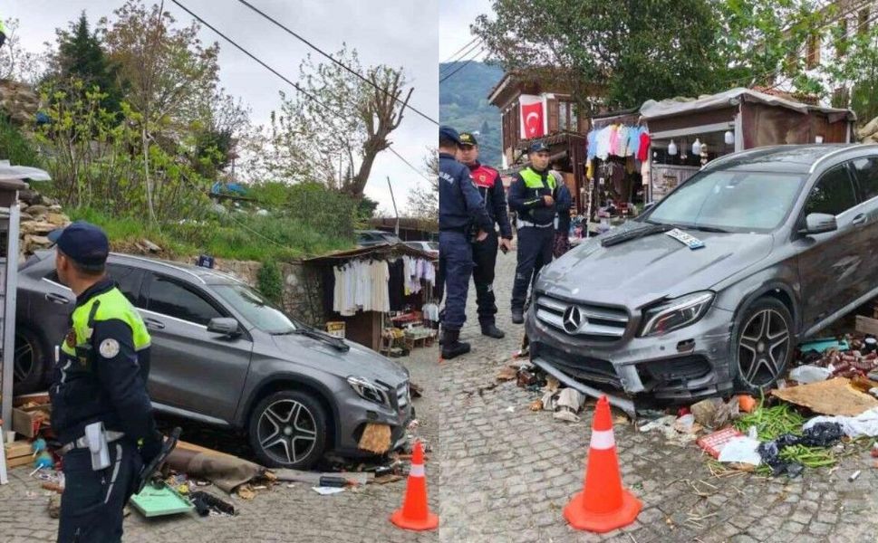 İzmir'de otomobil tezgâhın üzerine devrildi: 14 yaşındaki çocuk yaralı
