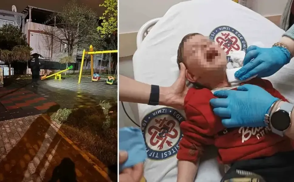 İzmir Karabağlar'da 2 yaşındaki evladı boğazından bıçaklanan anne konuştu