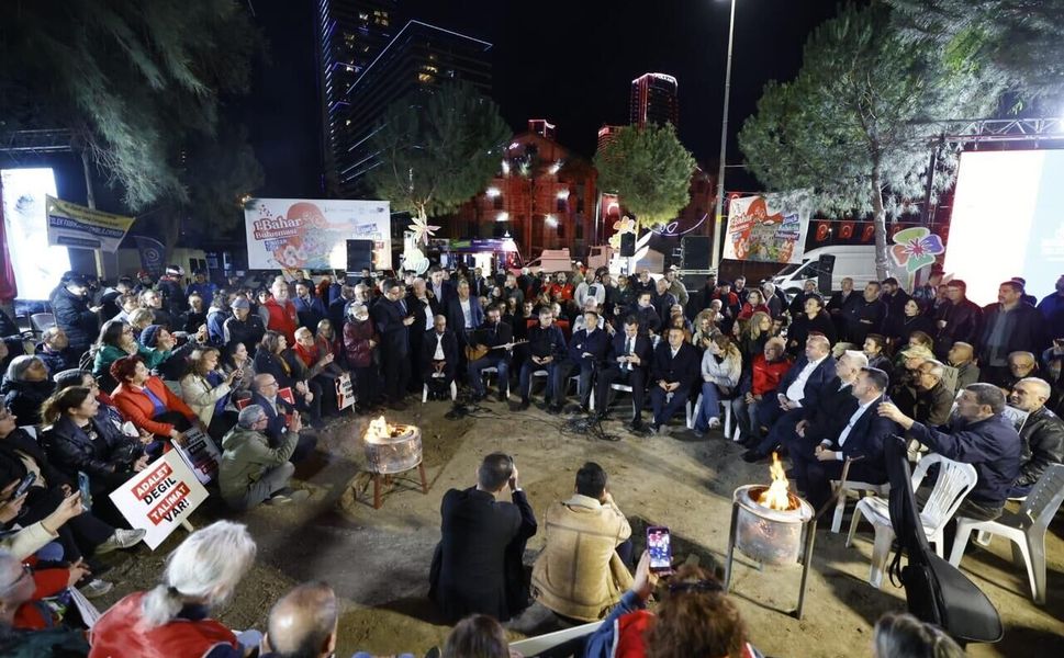Meslek Fabrikası nöbet alanında dayanışma büyüyor