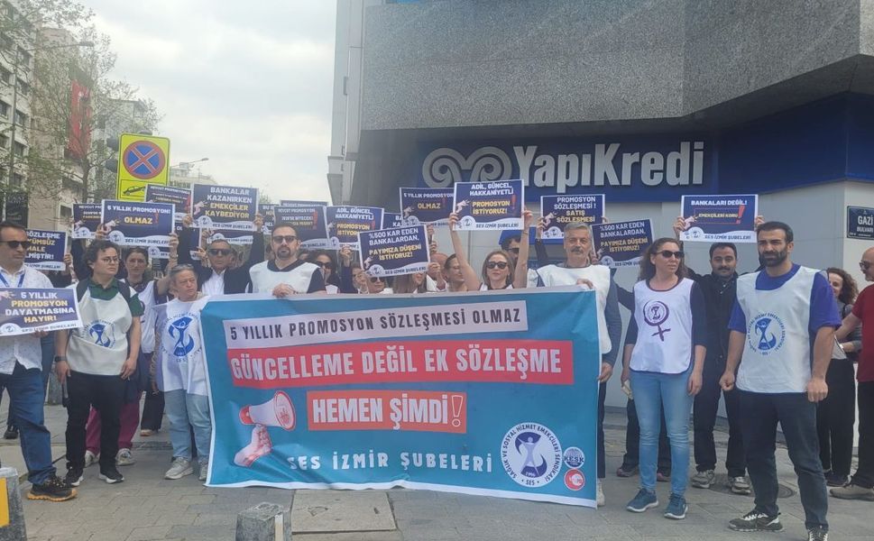 SES İzmir Şubeleri'nden promosyon tepkisi: 'Ek protokol derhal yapılsın'