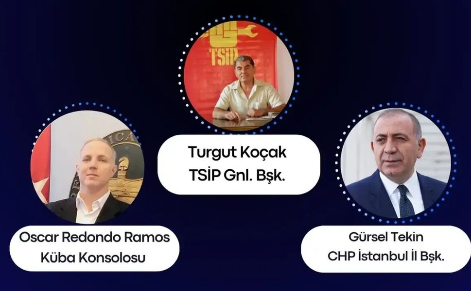 TSİP'in İzmir'deki Küba paneline Gürsel Tekin de katılacak