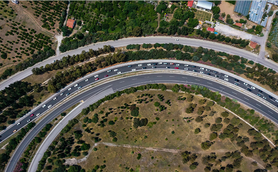 Araç yoğunluğu en fazla olan 3'üncü il İzmir oldu