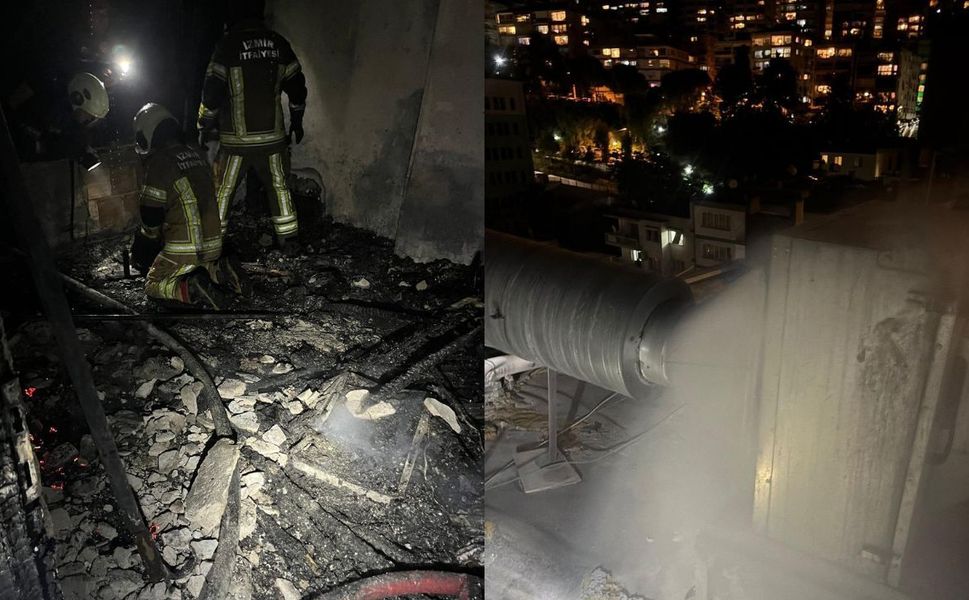 İzmir'de bir evde çıkan yangında bir çocuk öldü, 3 çocuk kurtarıldı