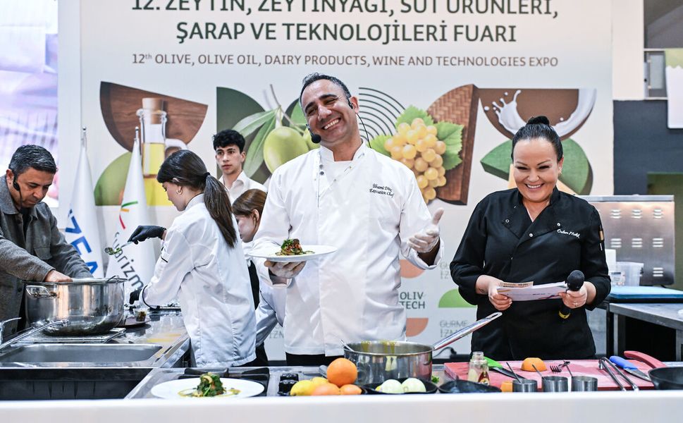 Ege'nin zengin gastronomik mirası Olivtech'te keşfediliyor