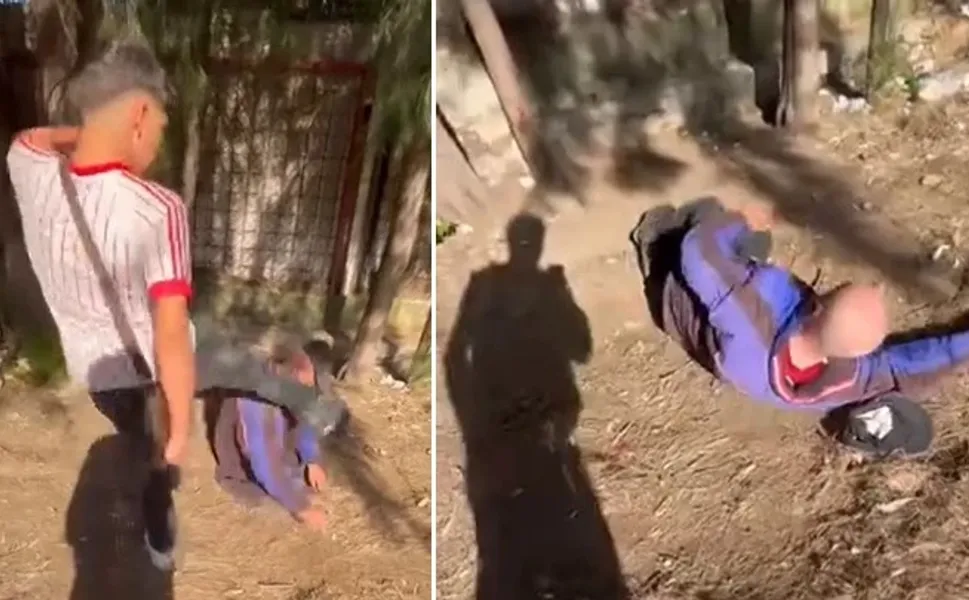 İzmir'de yaşlı adamı darbedip görüntüleyen iki şüpheli tutuklandı
