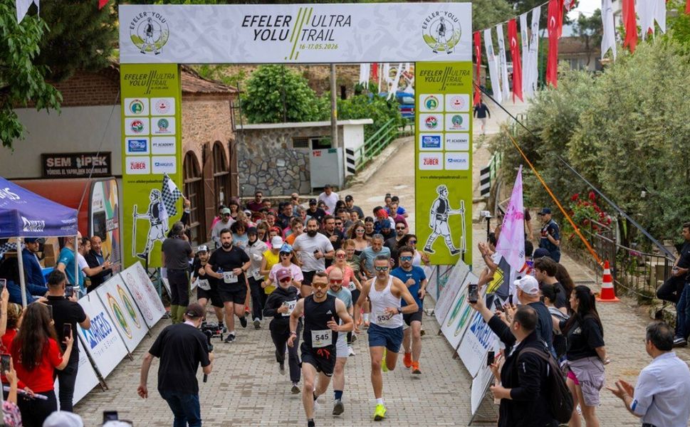 İzmir'de Efeler Yolu Ultra Trail Yarışları sona erdi