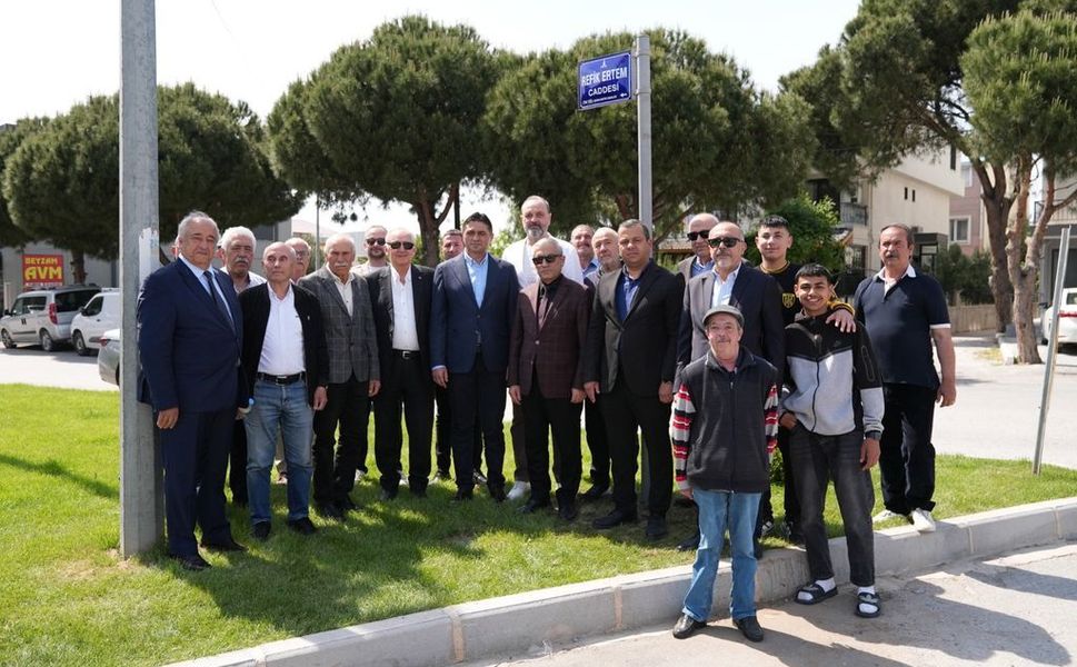 Şakran’da eski başkanlara vefa