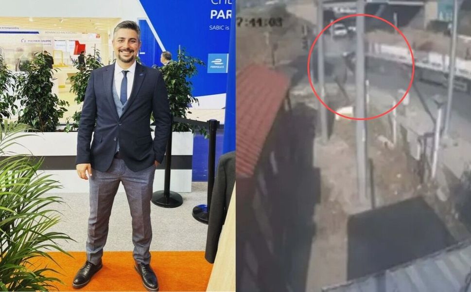 İzmir'de Akdeniz Chemson satın alma müdürü Burak Beder'in hayatını kaybettiği kaza kamerada