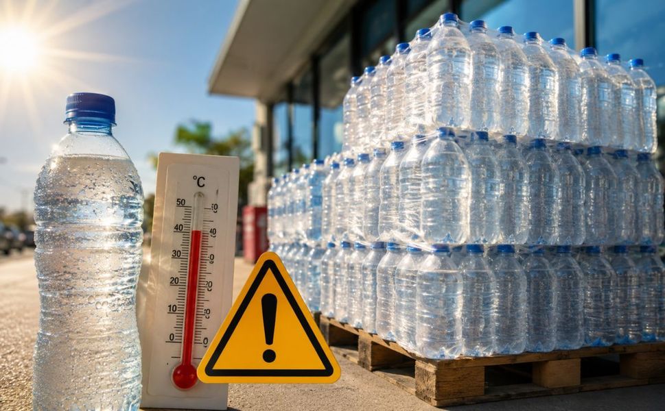 TÜKON'dan yaz sıcaklarında su uyarısı: Güneş altında bekletilen şişeleri almayın
