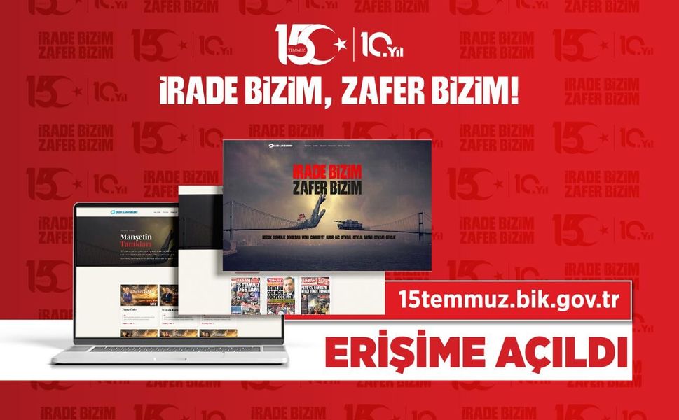 Basın İlan Kurumu, 15 Temmuz Dijital Hafıza Portalı’nı erişime açtı