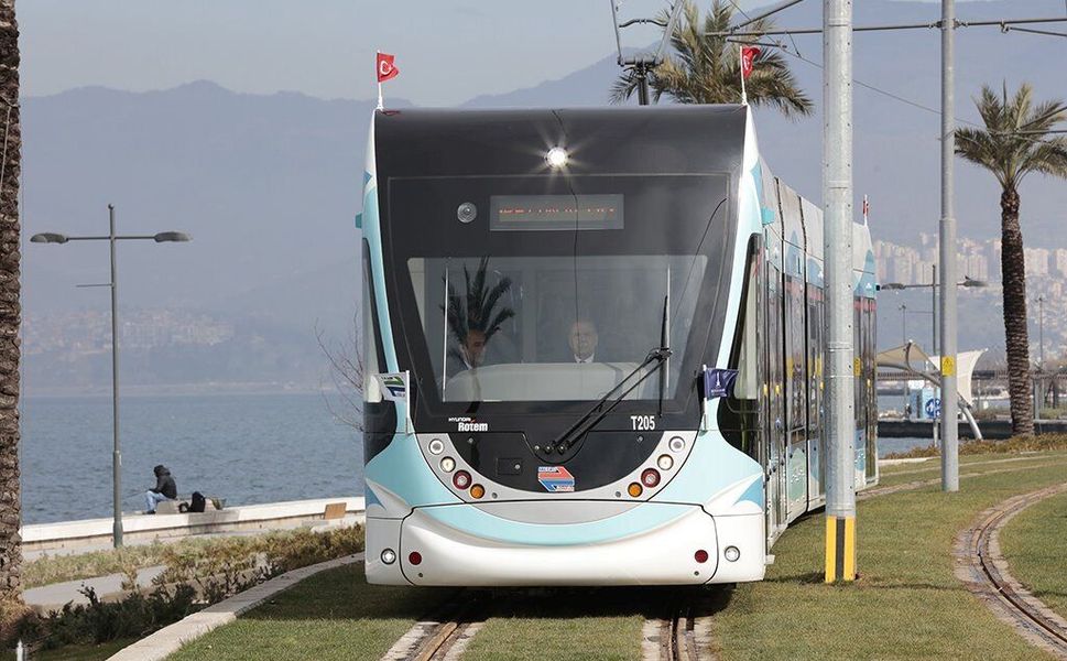 Konak Tramvayı'nda geçici sefer düzenlemesi