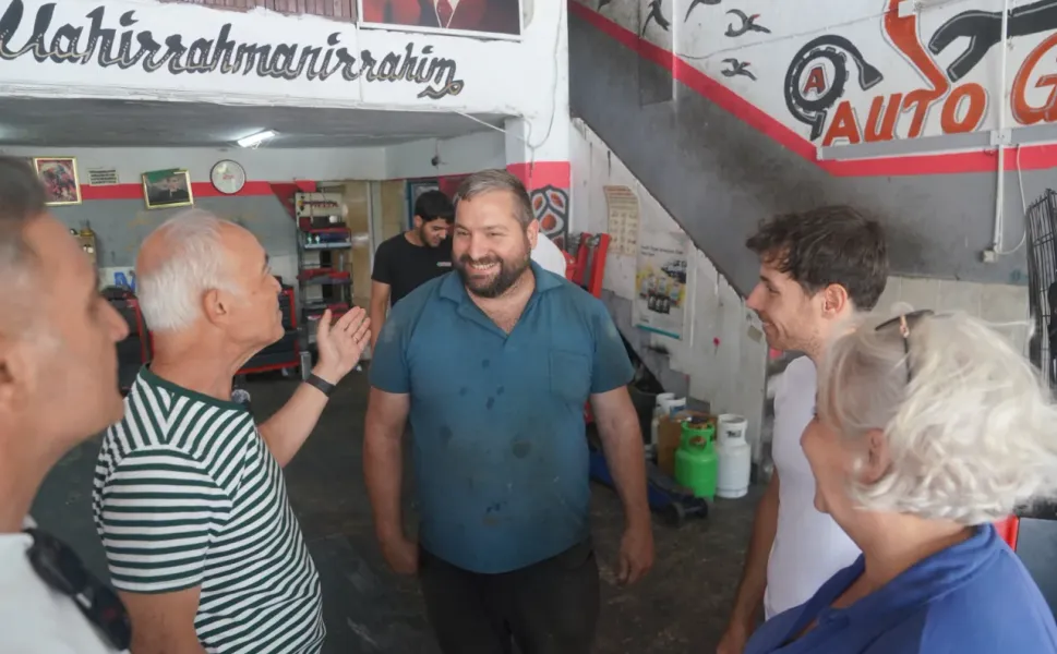 Seferihisar sanayisinde esnafın talepleri yerinde dinleniyor