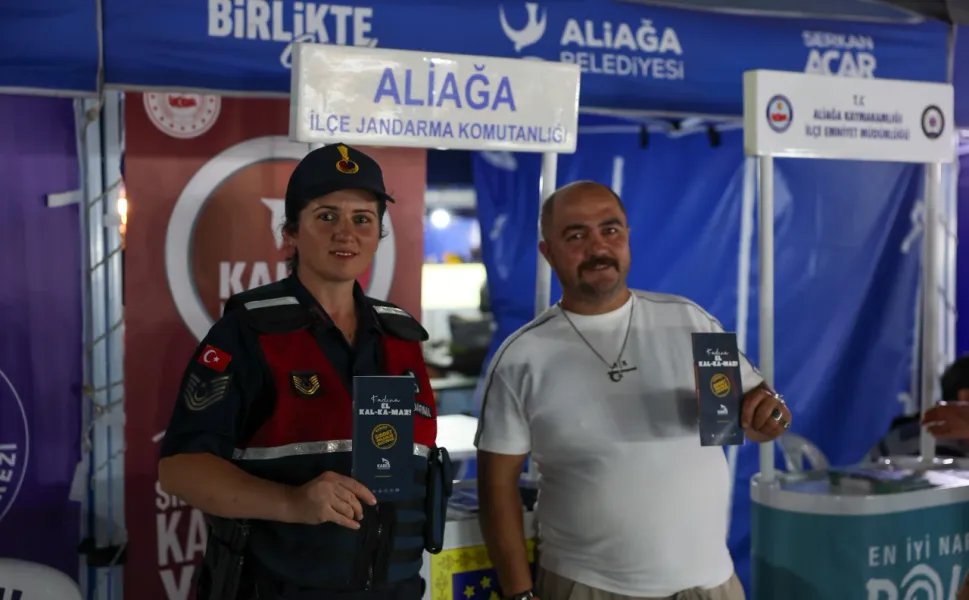 Aliağa’da bağımlılık ve şiddetle mücadele için farkındalık çalışması