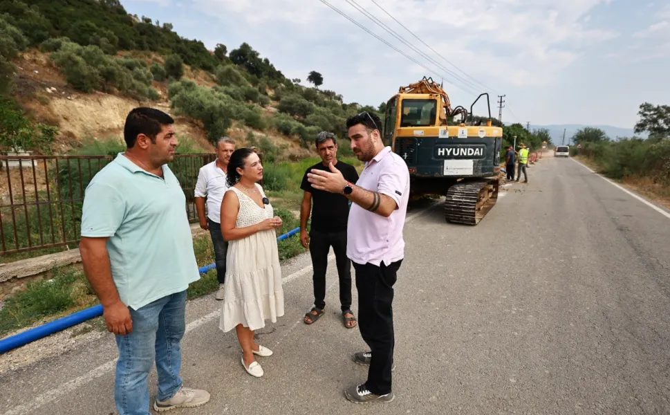 Efes Selçuk'ta 40 yıldır beklenen yol yenileniyor