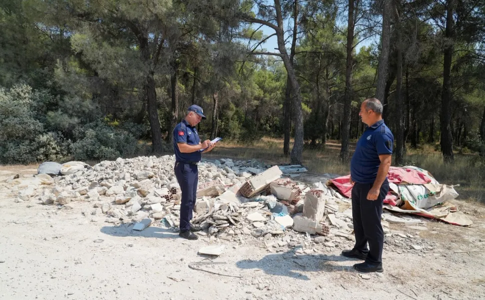 Gaziemir Belediyesi’nden çevreyi kirletenlere karşı güçlü mücadele