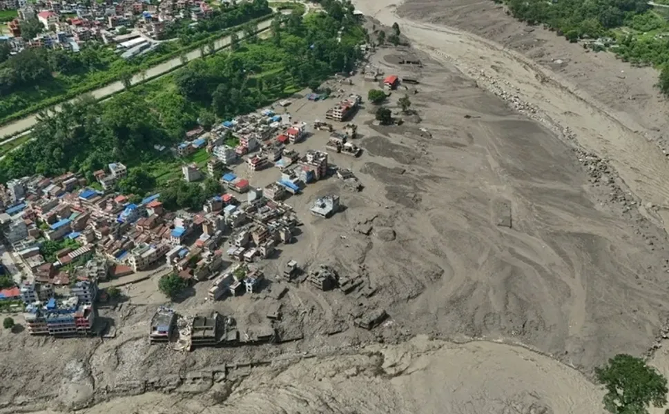 Nepal’de sel felaketi: Can kaybı 1386’ya yükseldi, 5 bin 130 kişi kayıp