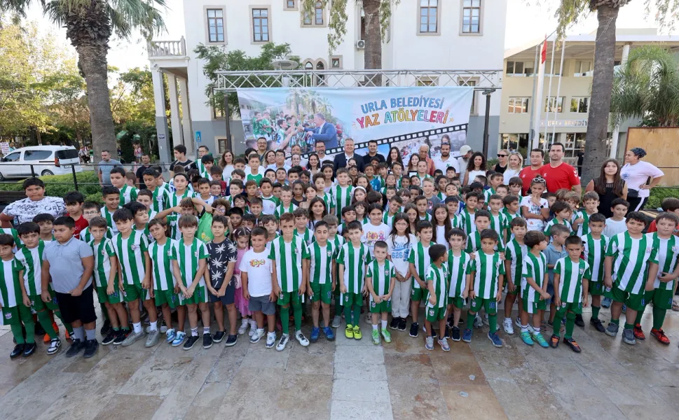 Sanattan bilime: Urla’da 500 çocuk atölyelerde buluştu