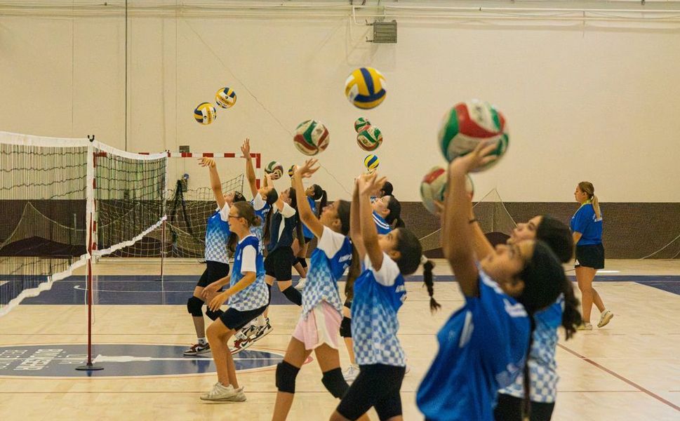 Yaz spor okullarında voleybol ilgisi
