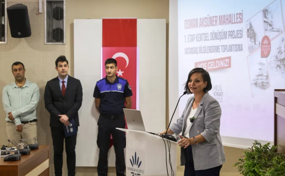 Başkan Kınay’dan Osman Aksüner’de kentsel dönüşüm açıklaması