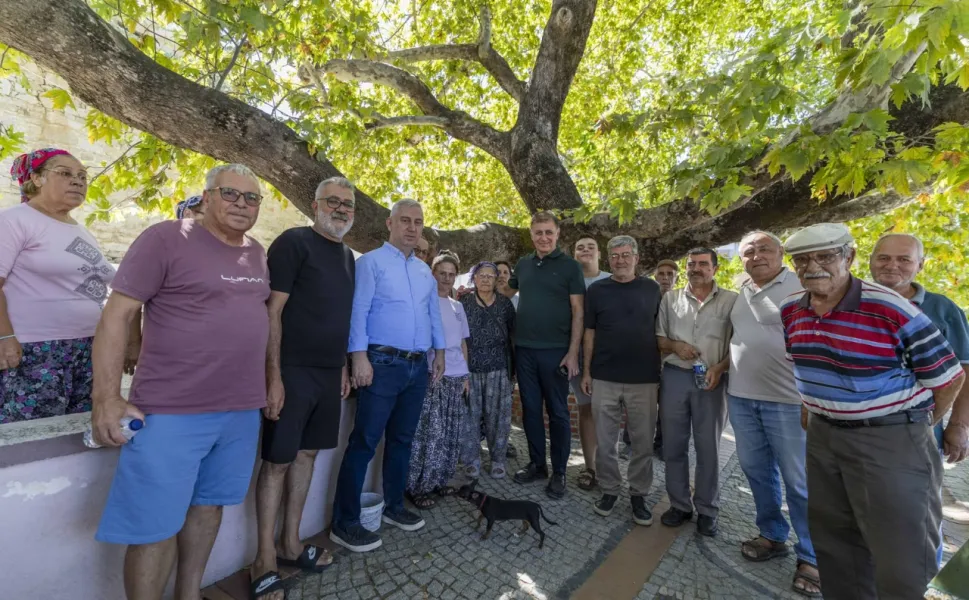 Başkan Tugay’ın Bergama turu