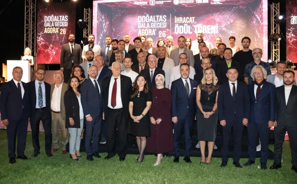 Doğal taş ihracatının yıldızları ödüllerine kavuştu