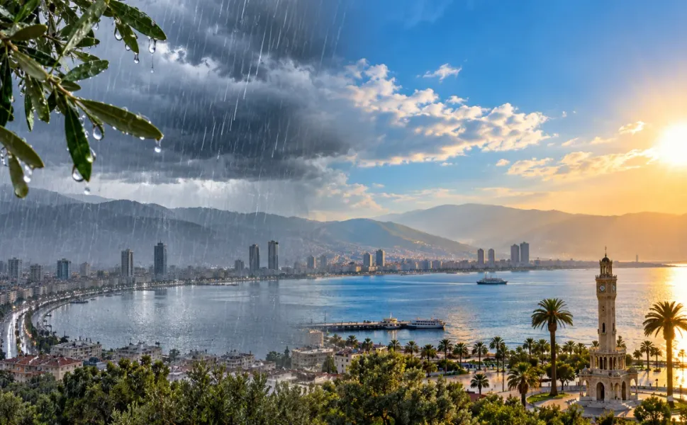 İzmir’de yağışta 66 yıllık rekor: Ağustosta tablo tersine döndü