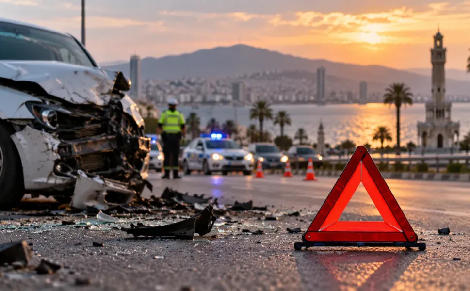 İzmir trafiğinin 8 aylık acı bilançosu ortaya çıktı