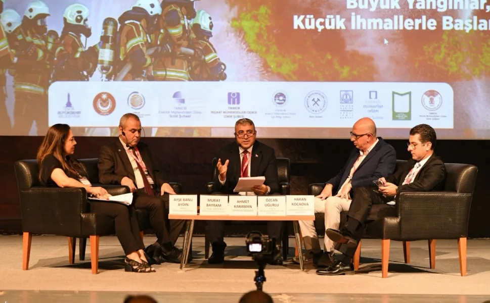İzmir’de yangın güvenliğinin geleceği masaya yatırıldı