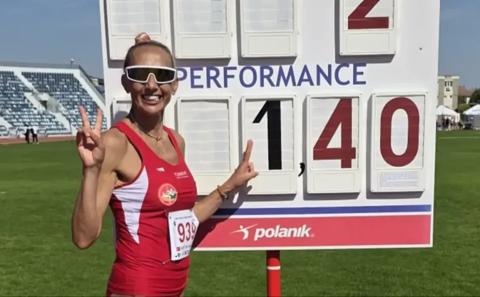 İzmirli sporcu Aycan Kurtcan yüksek atlamada Balkan şampiyonu oldu