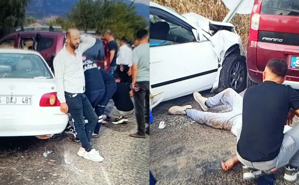 İzmir'de hatalı manevra kazası: 1'i ağır 8 yaralı