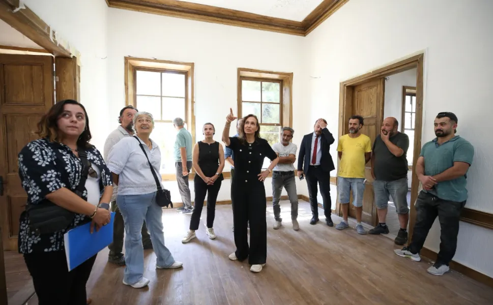 Latife Hanım Köşkü yeniden açılıyor: Restorasyonda son aşama