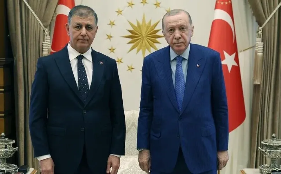 SON DAKİKA | Erdoğan, Cemil Tugay'ı Beştepe'de kabul etti
