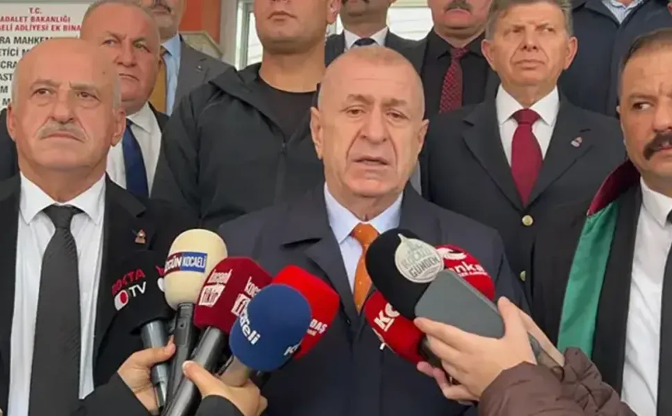 Ümit Özdağ tehdit davasında hakim karşısına çıktı