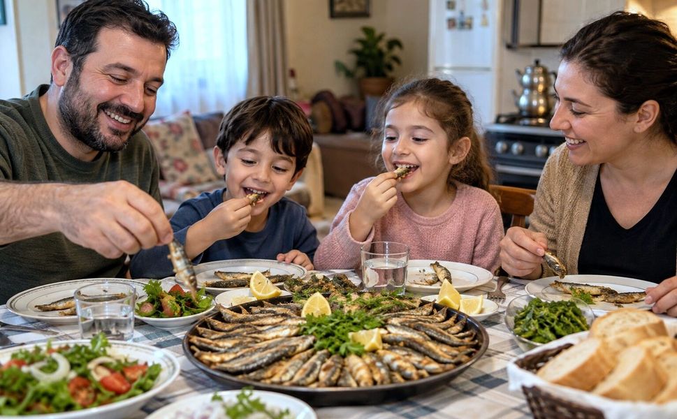 Balıkçının ve vatandaşın yüzü ‘bol balıkla’ güldü