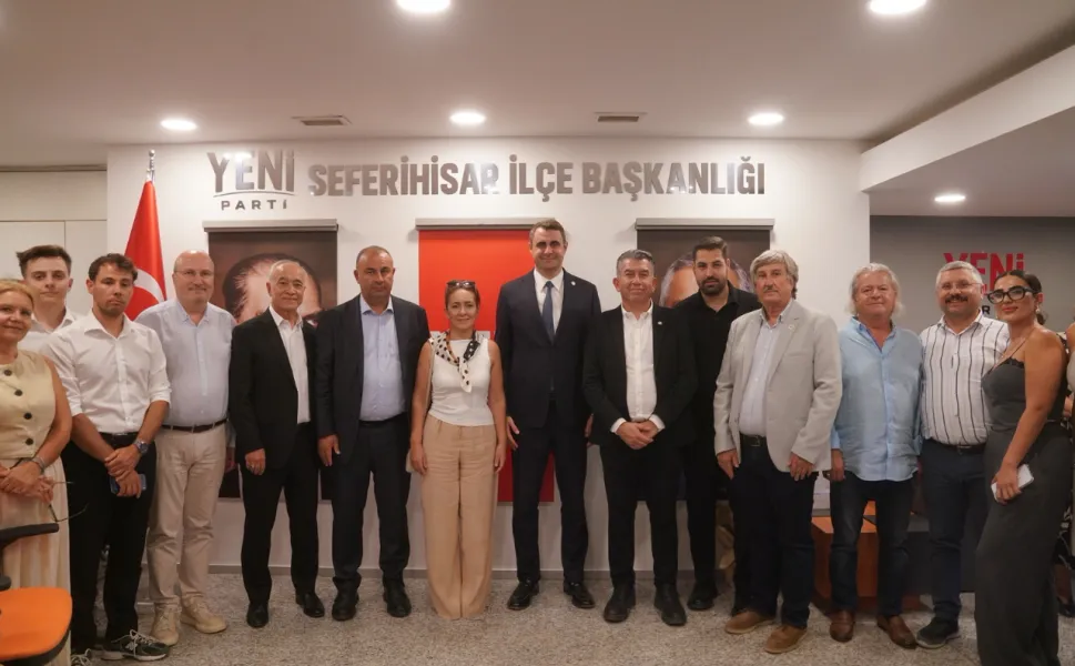 YENİ Parti Seferihisar'da ilçe binasını açtı: "Tek meselemiz Türkiye'nin geleceği"