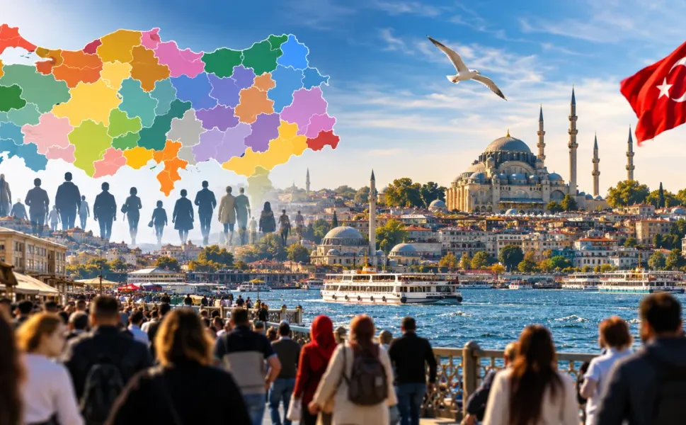 İstanbul'da en çok hangi memleketten insan yaşıyor? İşte İstanbul'un hemşehri haritası ve ilk 20 il