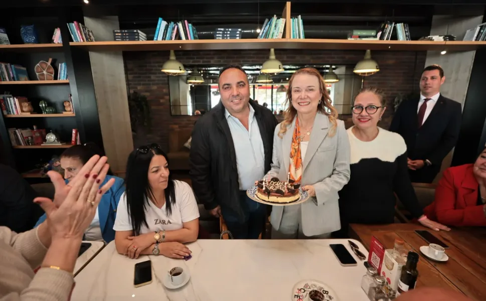 Konak'ta Muhtarlar Günü'nde çifte kutlama