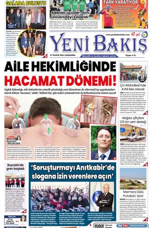 27.11.2024 Yeni Bakış Gazetesi