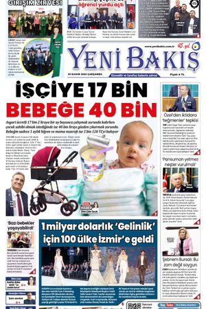 20.11.2024 Yeni Bakış Gazetesi