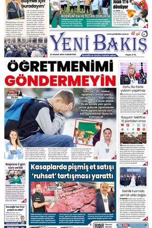 23.11.2024 Yeni Bakış Gazetesi