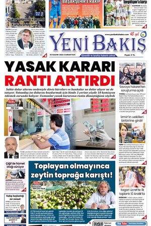 30.11.2024 Yeni Bakış Gazetesi