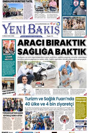 05.12.2024 Yeni Bakış Gazetesi