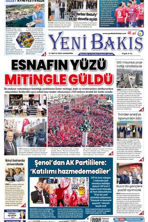 21.05.2025 Yeni Bakış Gazetesi