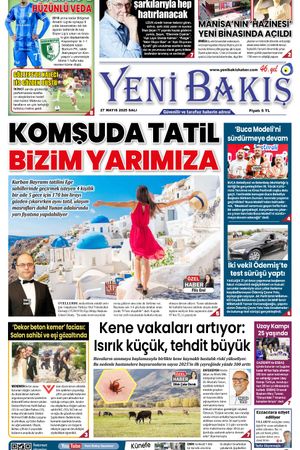 27.05.2025 Yeni Bakış Gazetesi