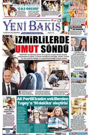 18.08.2025 Yeni Bakış Gazetesi